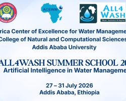 ACEWM Hosts International ALL4WASH Summer School (2026) on Artificial Intelligence in Water Management