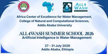 ACEWM Hosts International ALL4WASH Summer School (2026) on Artificial Intelligence in Water Management