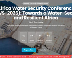 AWS-2026: Africa Water Security Conference Approaches